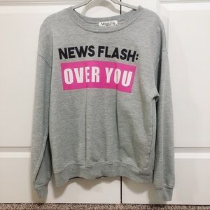 Wound Up round neck sweatshirt